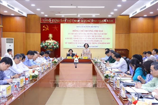 Thường trực Ban Bí thư: Phải xây dựng tổ chức Đảng trong sạch, vững mạnh - ảnh 1