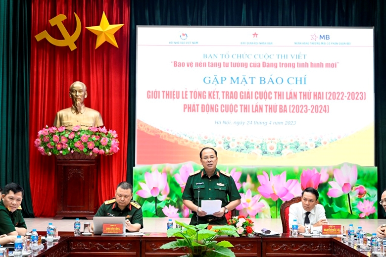 Lễ tổng kết và trao giải Cuộc thi “Bảo vệ nền tảng tư tưởng của Đảng trong tình hình mới” dự kiến vào dịp kỷ niệm 30/4 - ảnh 1