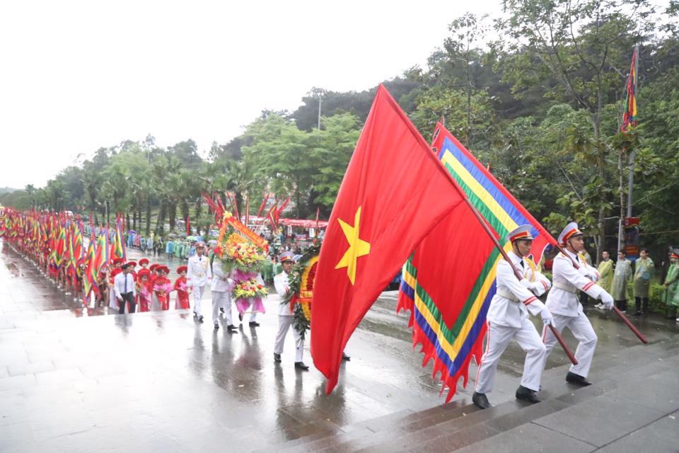 Thành kính Lễ dâng hương tưởng niệm các Vua Hùng năm Quý Mão 2023 - ảnh 2