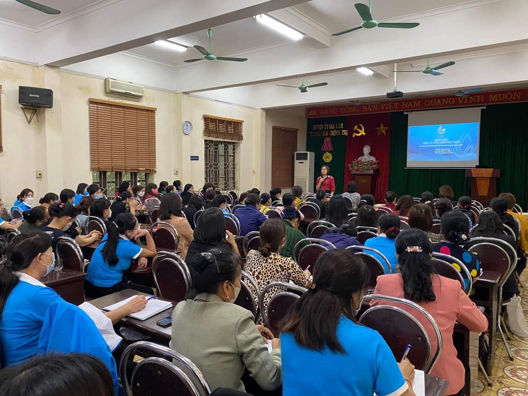 Hội LHPN huyện Gia Lâm: Tập huấn nghiệp vụ công tác Hội năm 2023 - ảnh 2