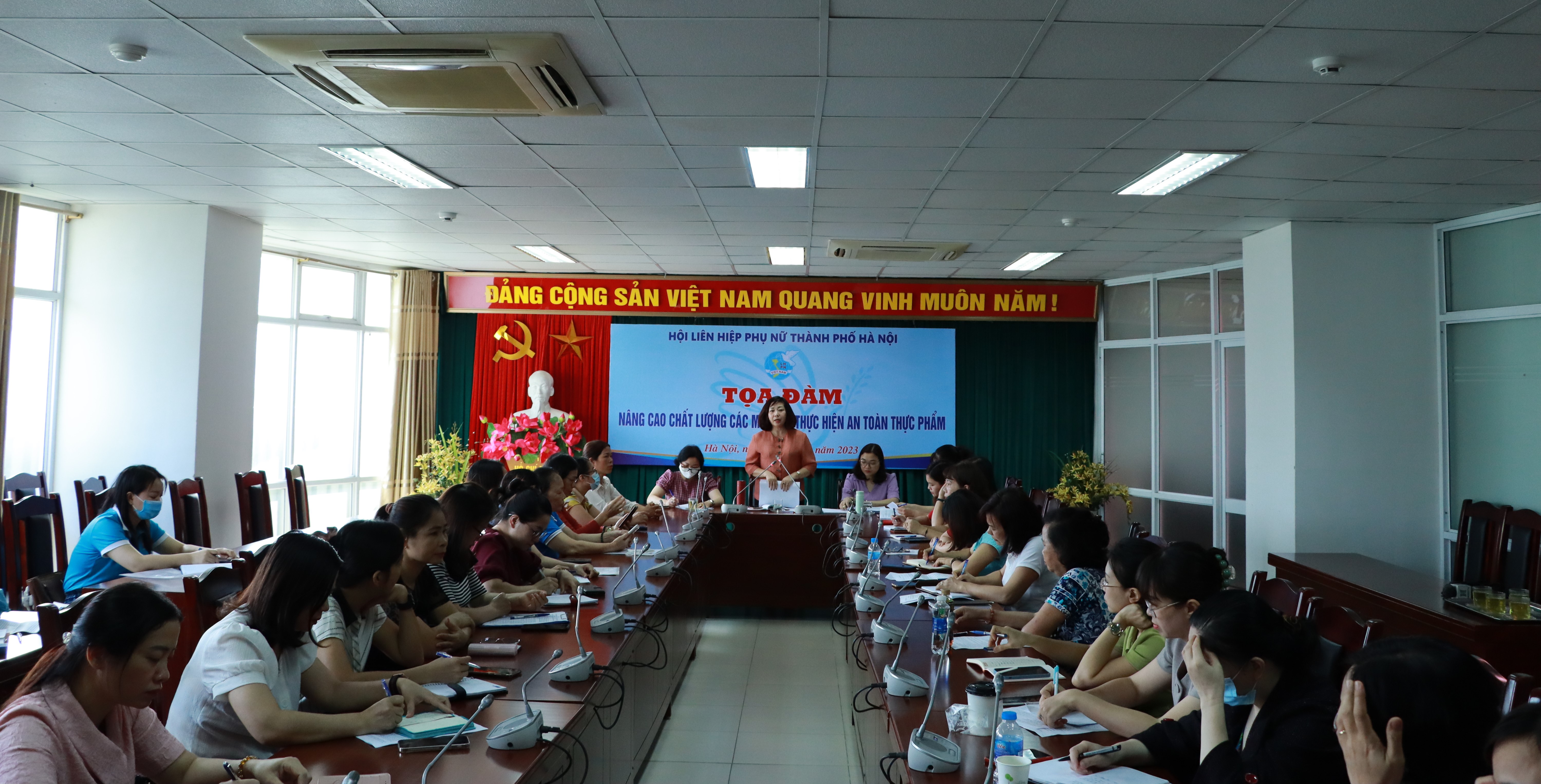 Hội LHPN Hà Nội: Nâng cao chất lượng các mô hình thực hiện an toàn thực phẩm - ảnh 1