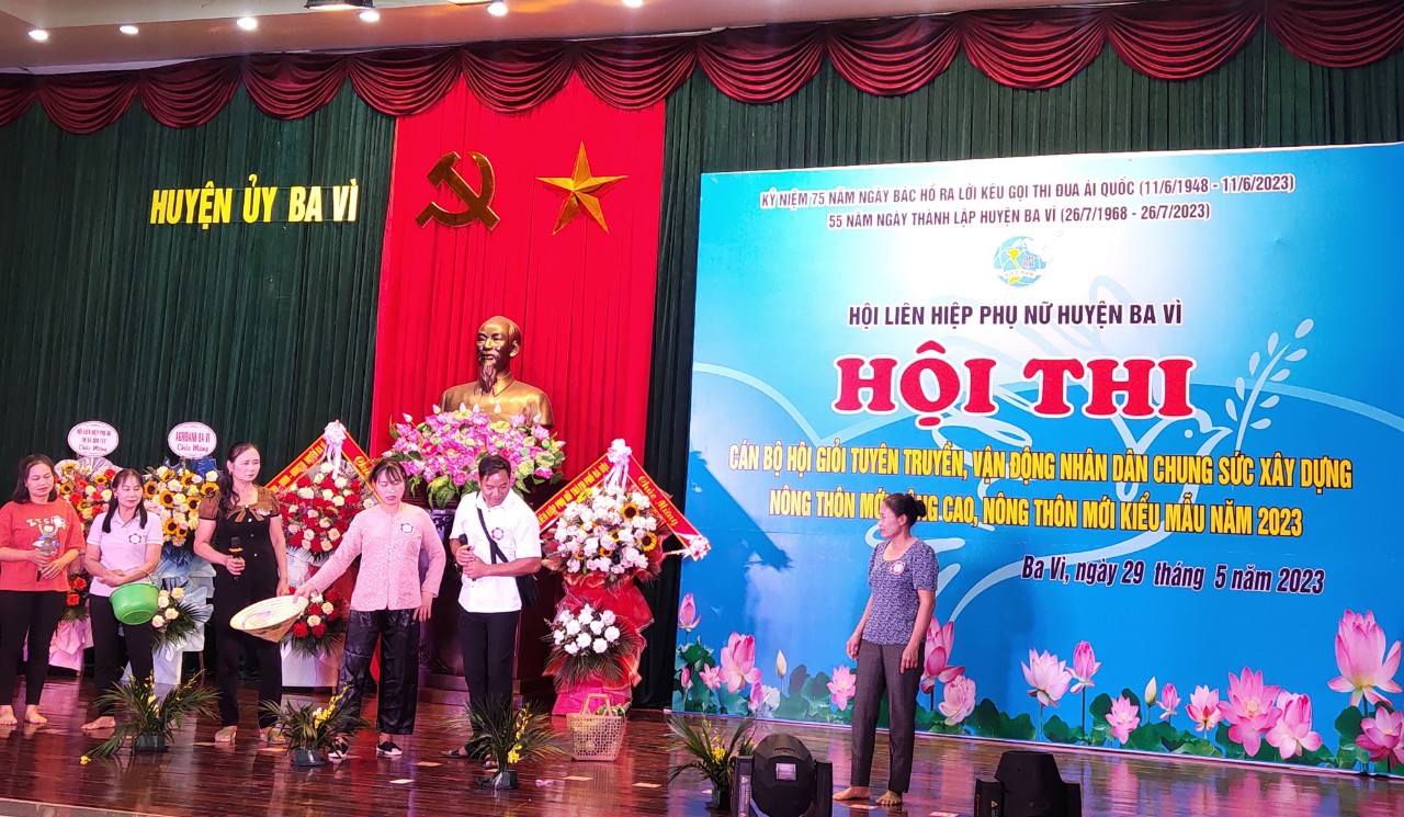 Sôi nổi Hội thi cán bộ Hội giỏi tuyên truyền xây dựng nông thôn mới nâng cao, kiểu mẫu - ảnh 5