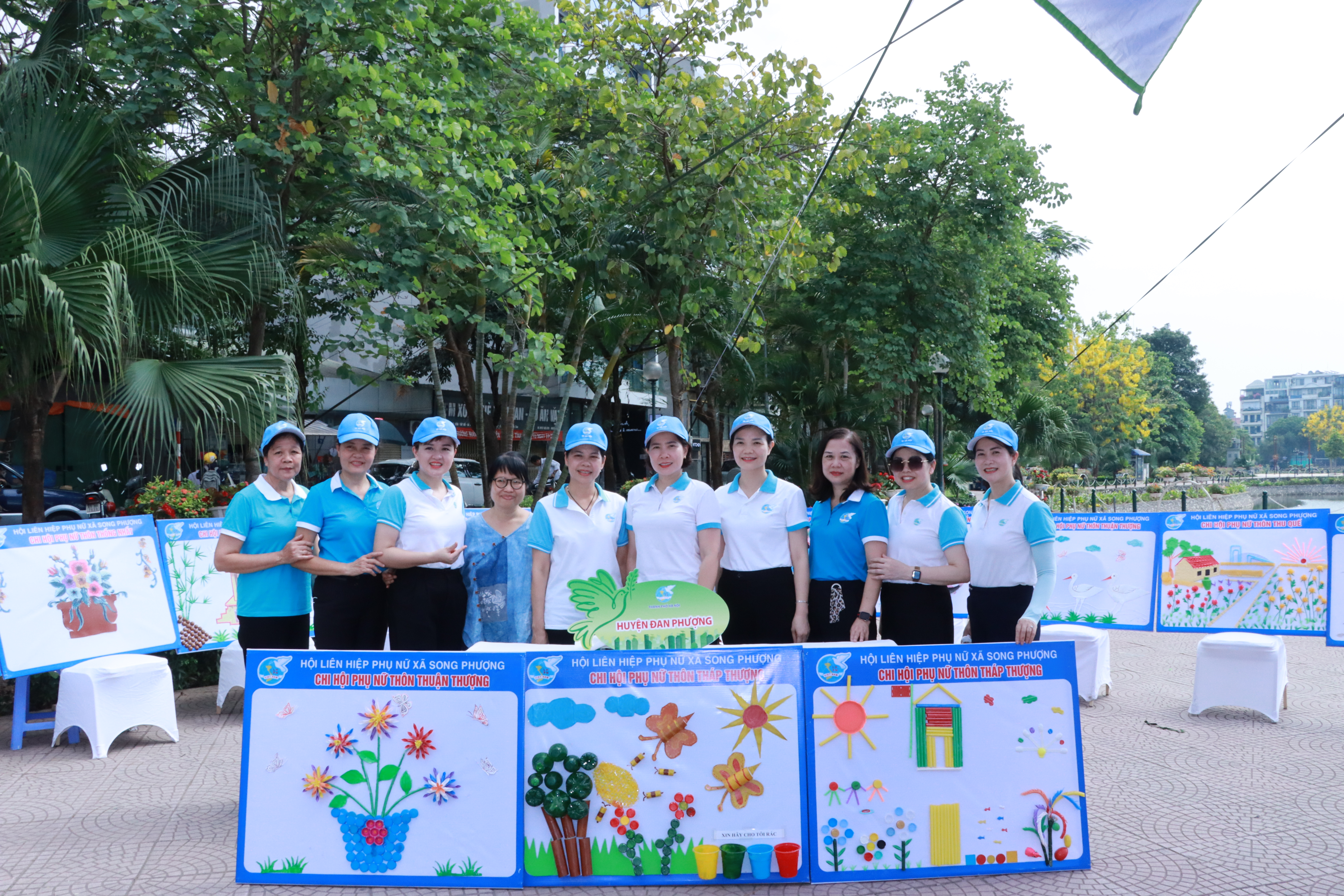 Mỗi cán bộ, hội viên, phụ nữ hãy là một đại sứ tuyên truyền về chống rác thải nhựa, bảo vệ môi trường - ảnh 22