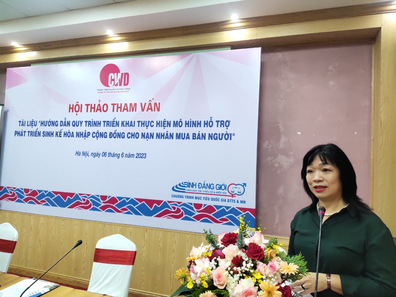 Thí điểm và nhân rộng mô hình hỗ trợ phụ nữ phát triển sinh kế, hòa nhập cộng đồng cho nạn nhân mua bán người - ảnh 1