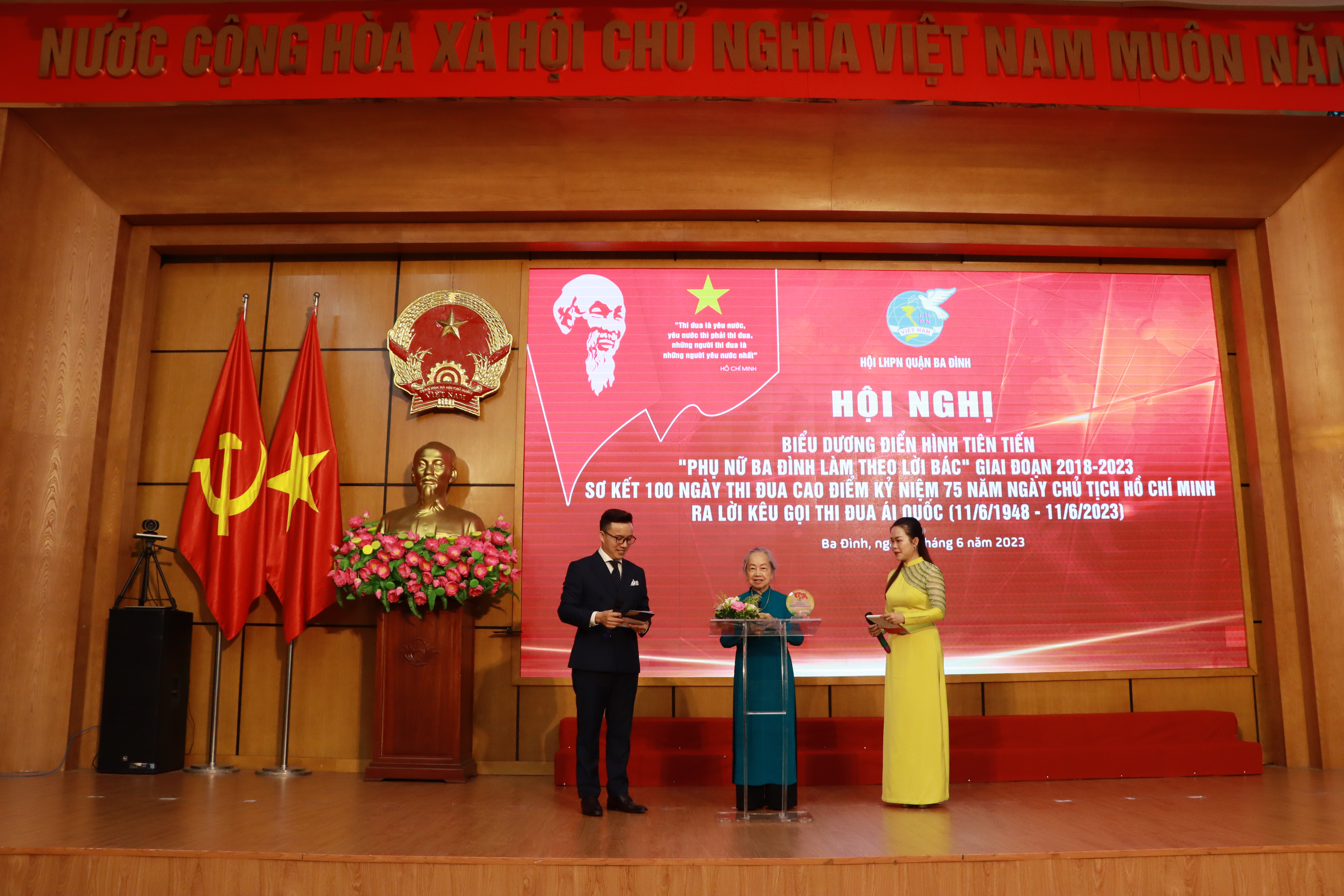 Biểu dương gương điển hình tiên tiến trong phong trào “Phụ nữ Ba Đình làm theo lời Bác” giai đoạn 2018 - 2023 - ảnh 7