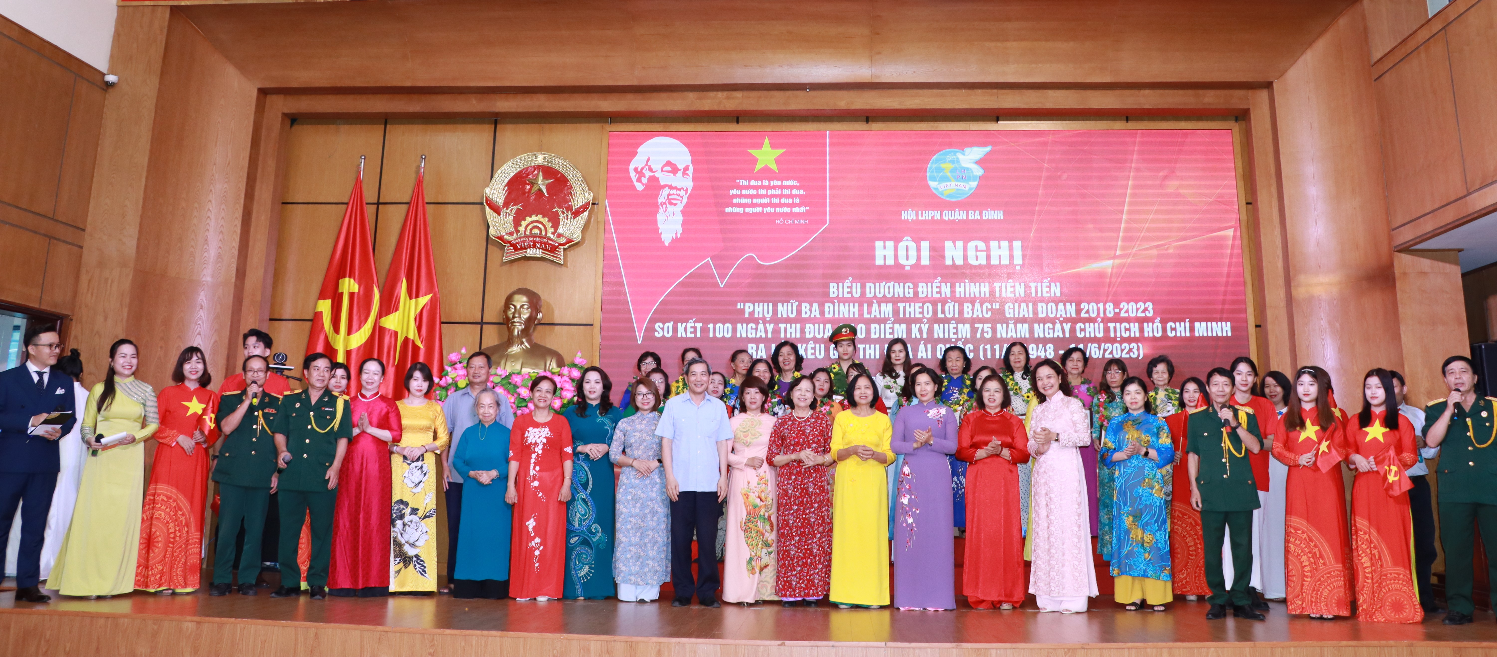 Biểu dương gương điển hình tiên tiến trong phong trào “Phụ nữ Ba Đình làm theo lời Bác” giai đoạn 2018 - 2023 - ảnh 1