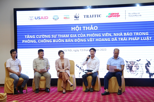Ra mắt mạng lưới phóng viên, nhà báo điều tra phòng, chống buôn bán động vật hoang dã trái phép - ảnh 1