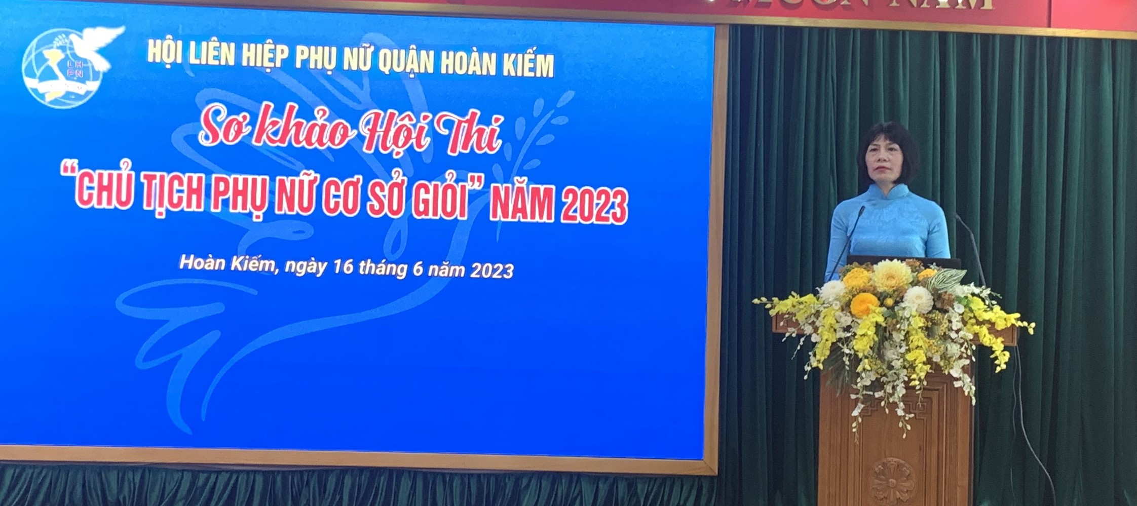 Quận Hoàn Kiếm: Cán bộ Hội tự tin tham dự Sơ khảo hội thi “Chủ tịch phụ nữ cơ sở giỏi” năm 2023 - ảnh 1