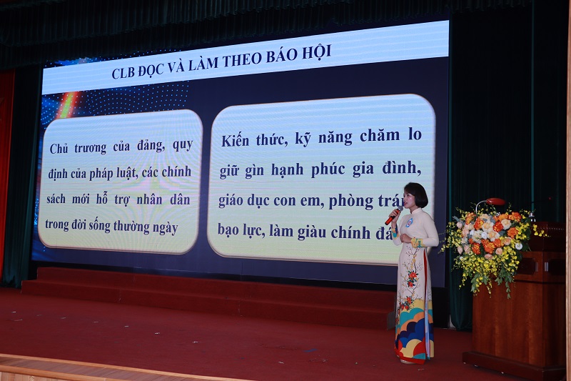 Sôi nổi hội thi Chủ tịch Phụ nữ cơ sở giỏi năm 2023 - ảnh 7