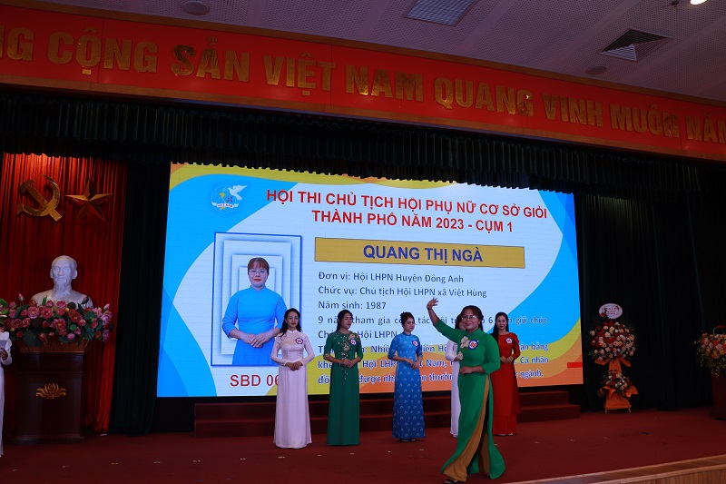 Giải Nhất thuộc về Chủ tịch Hội Phụ nữ phường Phúc Lợi (quận Long Biên) - ảnh 4