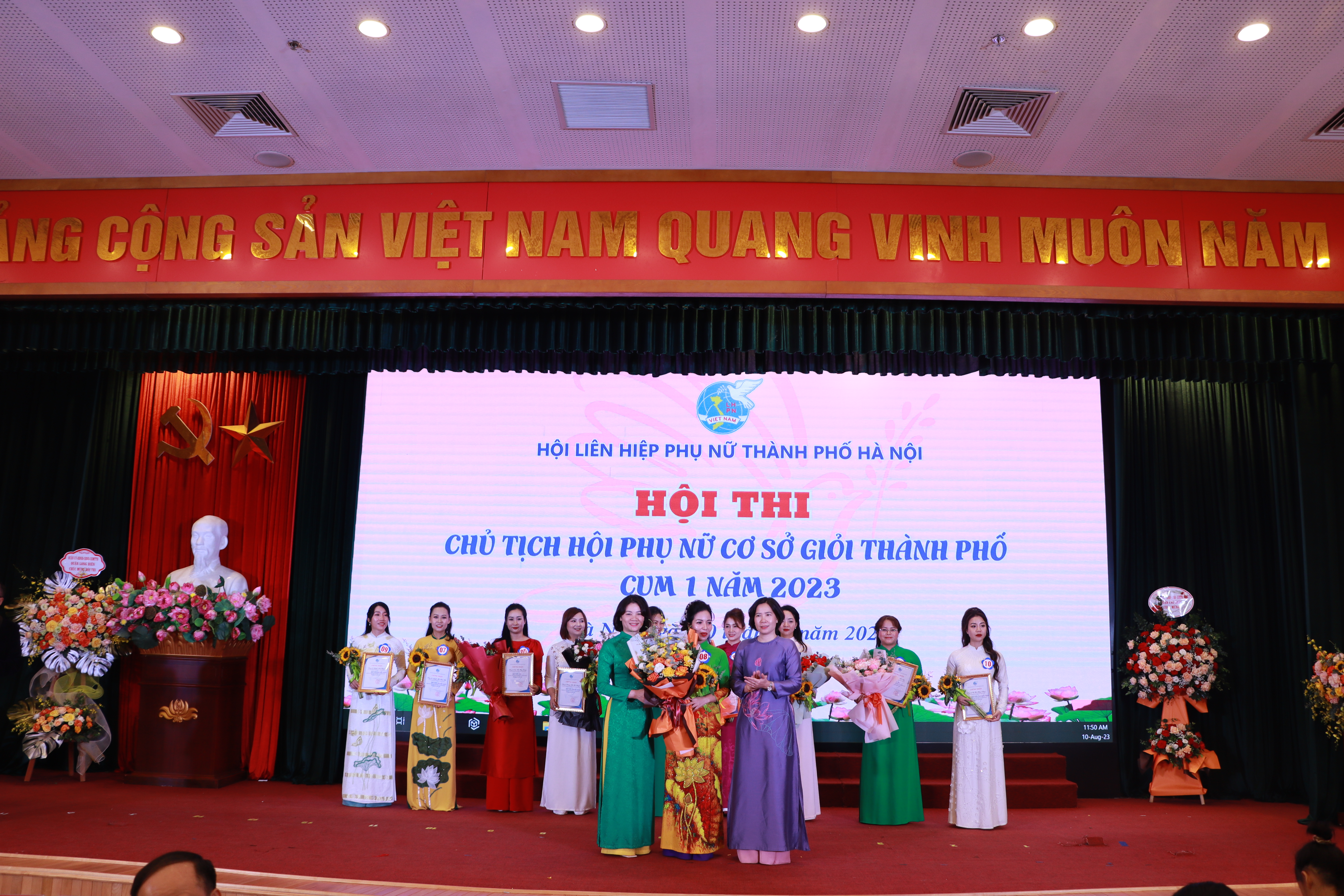 Giải Nhất thuộc về Chủ tịch Hội Phụ nữ phường Phúc Lợi (quận Long Biên) - ảnh 14