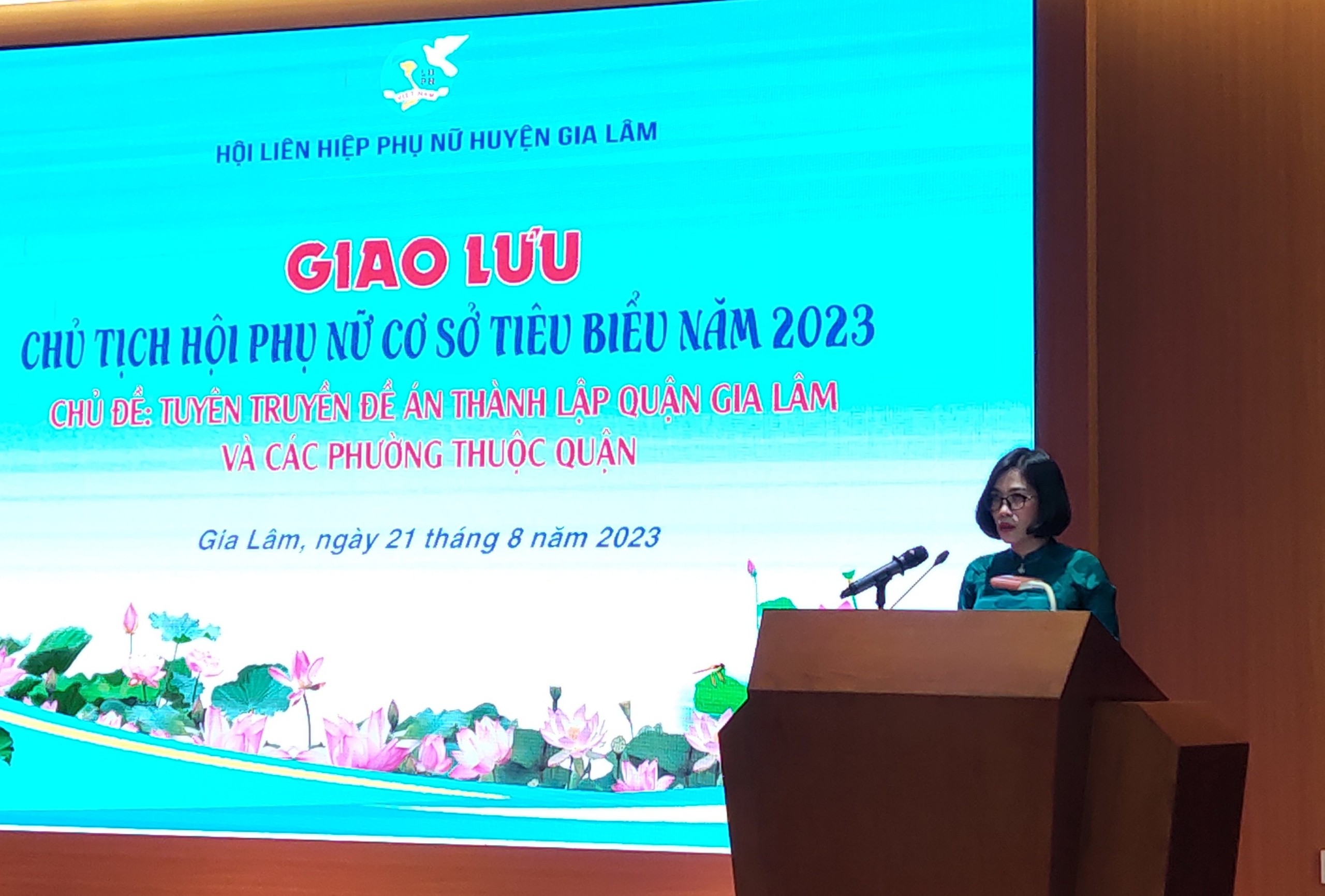 Giao lưu, tuyên truyền Đề án thành lập quận Gia Lâm - ảnh 1