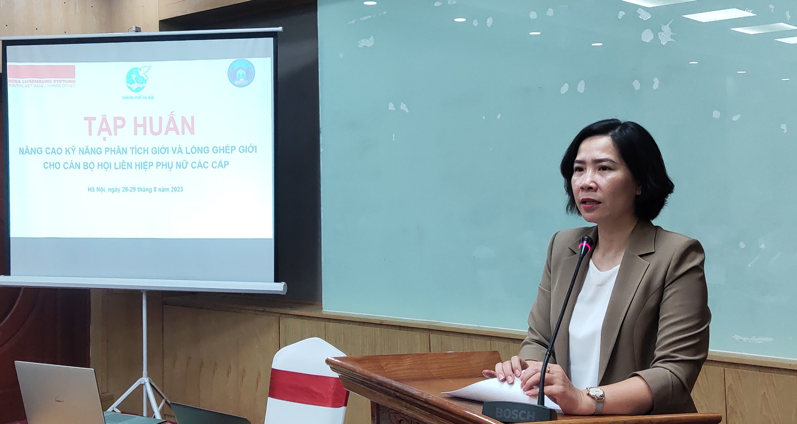 Nâng cao kỹ năng phân tích giới và lồng ghép giới cho cán bộ Hội Phụ nữ các cấp - ảnh 1