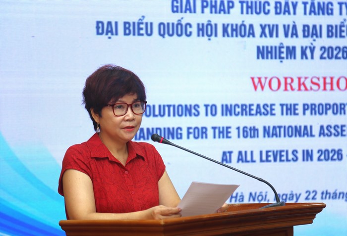 Tăng tỷ lệ nữ ứng cử viên đại biểu Quốc hội và đại biểu HĐND các cấp nhiệm kỳ 2026 - 2031 - ảnh 4