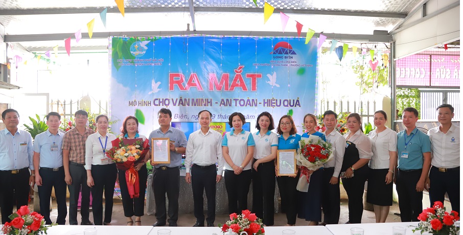 Ra mắt mô hình “Chợ Văn minh – An toàn – Hiệu quả” - ảnh 1