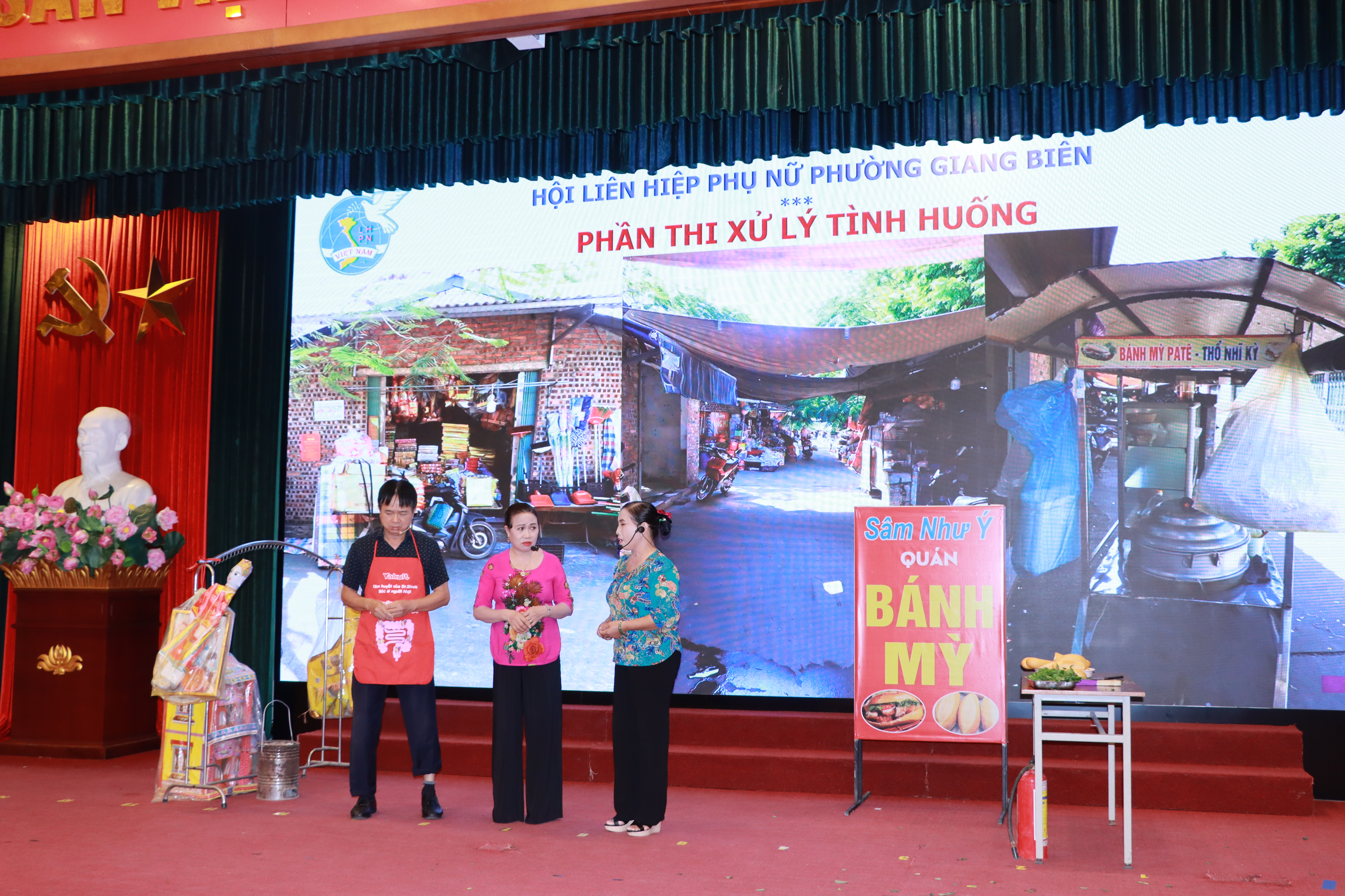 Hội LHPN quận Long Biên: Sôi nổi hội thi sơ khảo “Chợ văn minh thương mại - an toàn thực phẩm” năm 2023 - ảnh 8