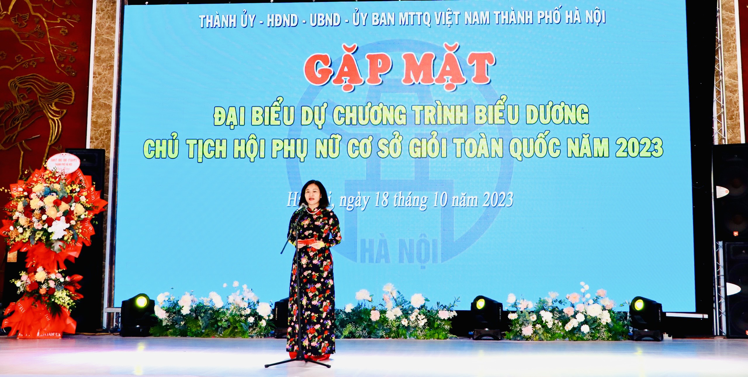 Gặp mặt đại biểu dự Chương trình Biểu dương Chủ tịch Hội Phụ nữ cơ sở giỏi toàn quốc năm 2023 - ảnh 2