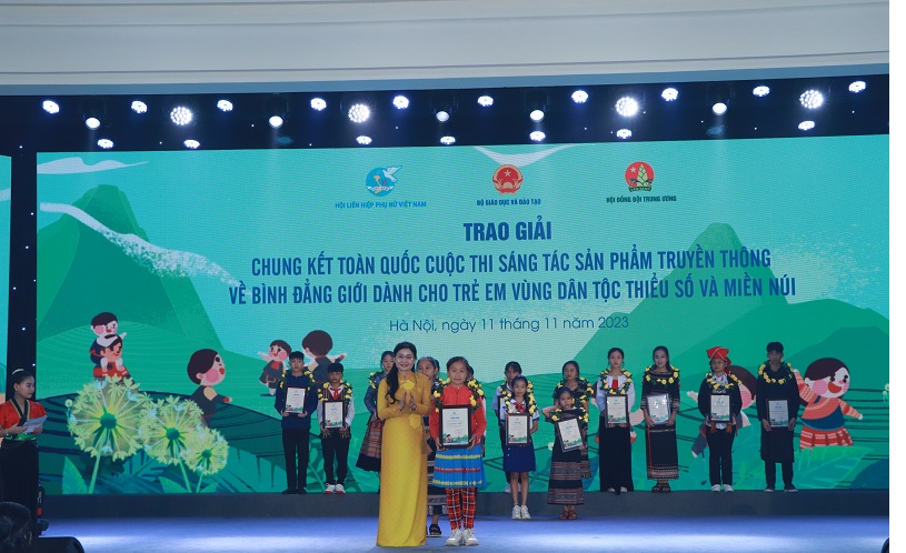 Hội LHPN Việt Nam: Lan tỏa các sáng kiến nâng cao nhận thức về bình đẳng giới cho trẻ em vùng đồng bào dân tộc thiểu số - ảnh 2