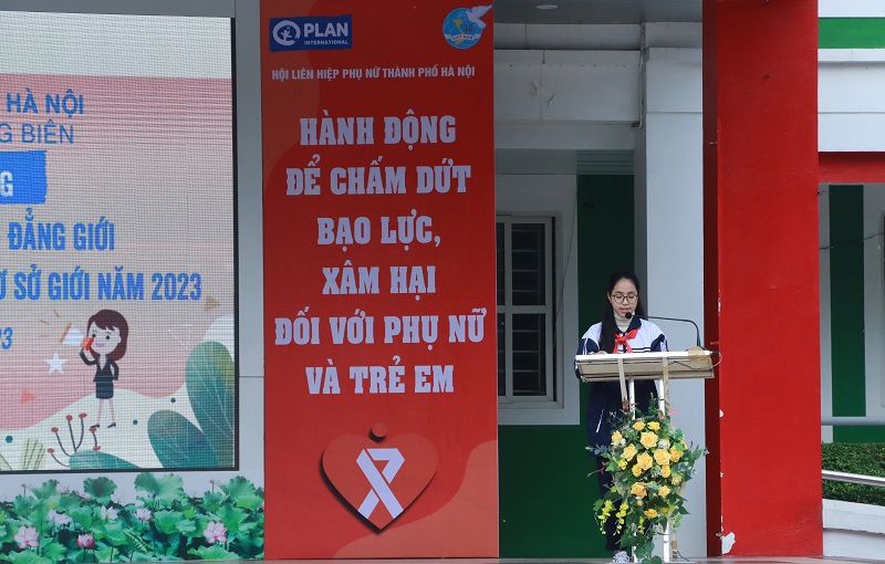 Hội LHPN quận Long Biên: Chung tay hành động phòng chống bạo lực, xâm hại phụ nữ, trẻ em - ảnh 5