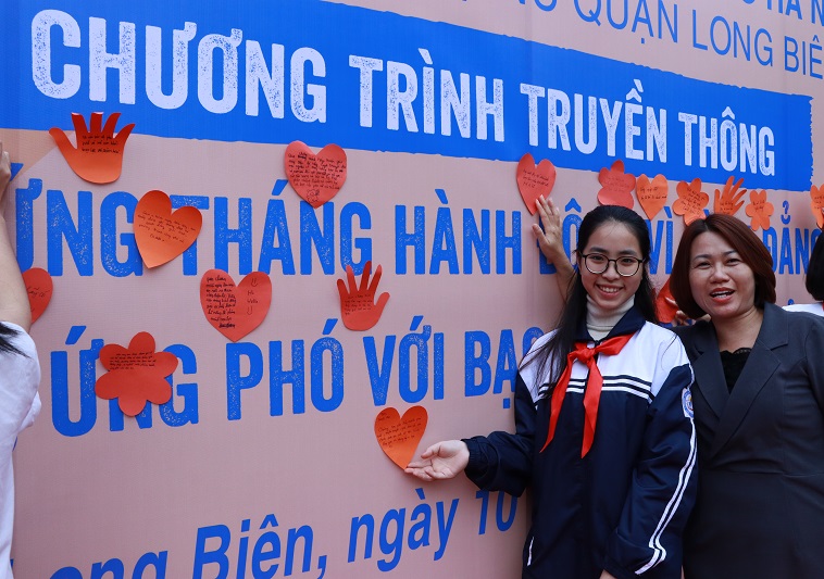 Hội LHPN quận Long Biên: Chung tay hành động phòng chống bạo lực, xâm hại phụ nữ, trẻ em - ảnh 8