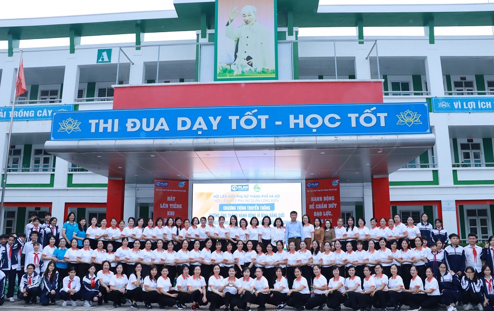 Hội LHPN quận Long Biên: Chung tay hành động phòng chống bạo lực, xâm hại phụ nữ, trẻ em - ảnh 1