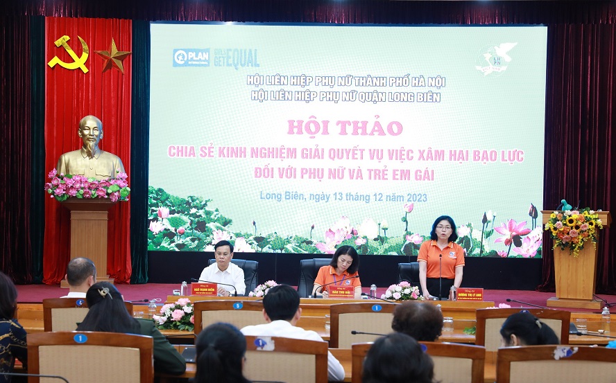 Chia sẻ kinh nghiệm giải quyết vụ việc xâm hại, bạo lực đối với phụ nữ và trẻ em gái nơi công cộng - ảnh 1