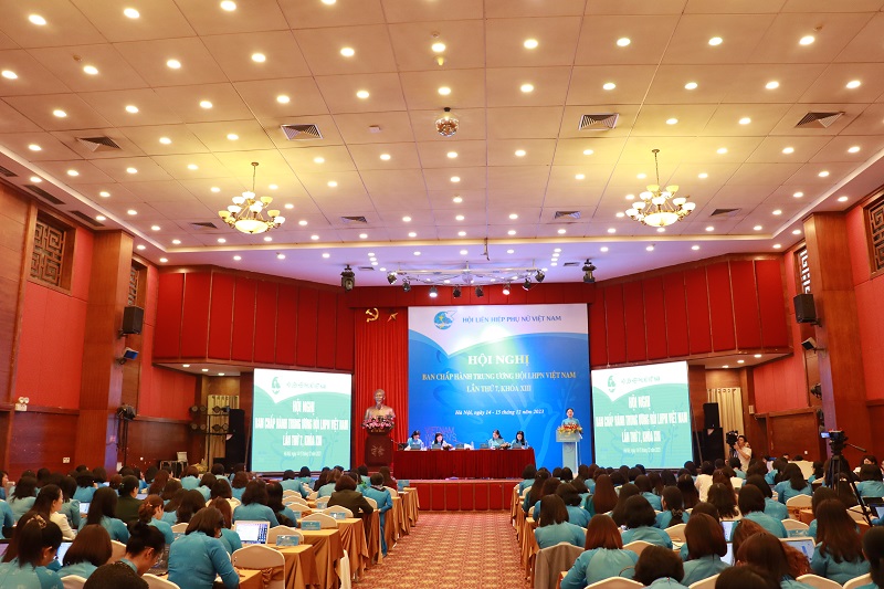 Khai mạc hội nghị Ban chấp hành TƯ Hội LHPN Việt Nam lần thứ 7, khóa XIII - ảnh 2
