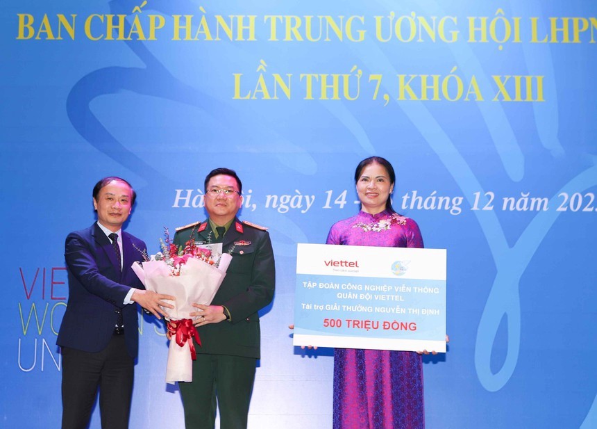 Giải thưởng Nguyễn Thị Định là phần thưởng cao quý dành tặng cán bộ Hội các cấp có thành tích đặc biệt xuất sắc - ảnh 3