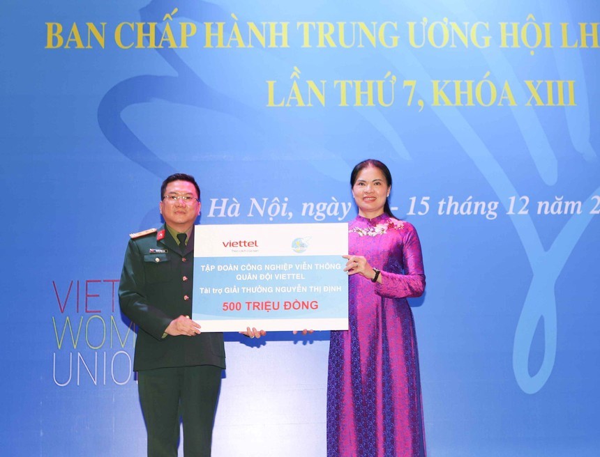 Giải thưởng Nguyễn Thị Định là phần thưởng cao quý dành tặng cán bộ Hội các cấp có thành tích đặc biệt xuất sắc - ảnh 2