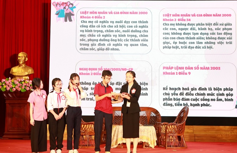 Sôi nổi hội thi Nhà báo tương lai với Thành phố an toàn cho phụ nữ và trẻ em năm 2023 - ảnh 8