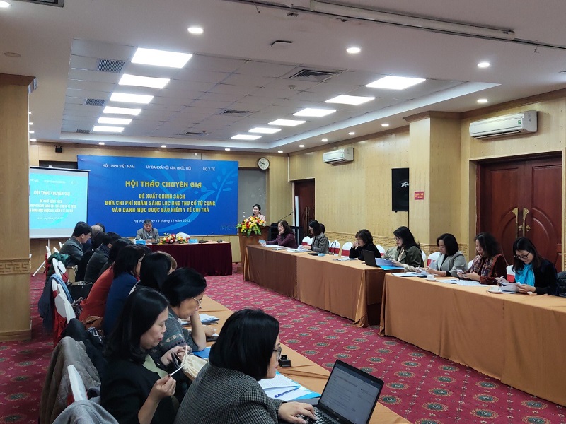 Đề xuất đưa chi phí khám sàng lọc ung thư cổ tử cung vào danh mục được bảo hiểm y tế chi trả - ảnh 1
