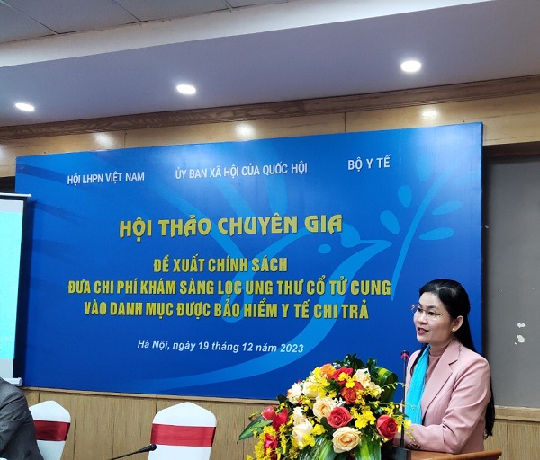 Đề xuất đưa chi phí khám sàng lọc ung thư cổ tử cung vào danh mục được bảo hiểm y tế chi trả - ảnh 2