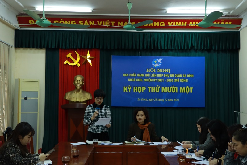 Phụ nữ Ba Đình giữ vững vị trí tốp đầu trong phong trào thi đua của Phụ nữ Thủ đô - ảnh 3