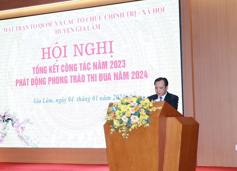 Nhiều kết quả góp phần xây dựng Gia Lâm sớm trở thành một Quận của Thủ đô Hà Nội - ảnh 1