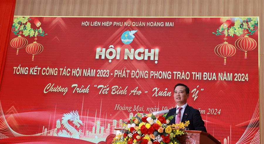 Phụ nữ Hoàng Mai đoàn kết, sáng tạo tăng cường ứng dụng công nghệ thông tin trong hoạt động Hội - ảnh 4