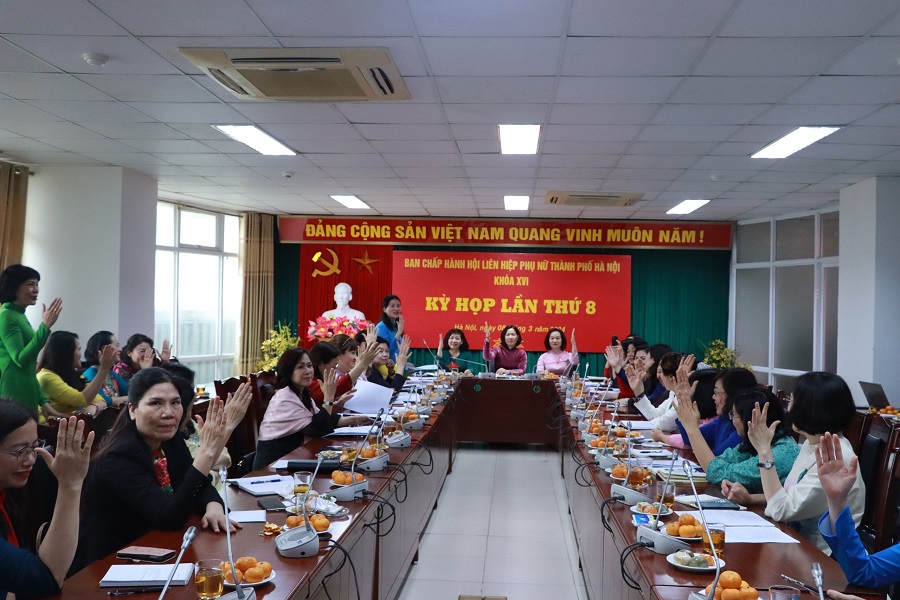 Bà Phạm Thị Mỹ Hoa là tân Phó Chủ tịch Hội LHPN Hà Nội - ảnh 3