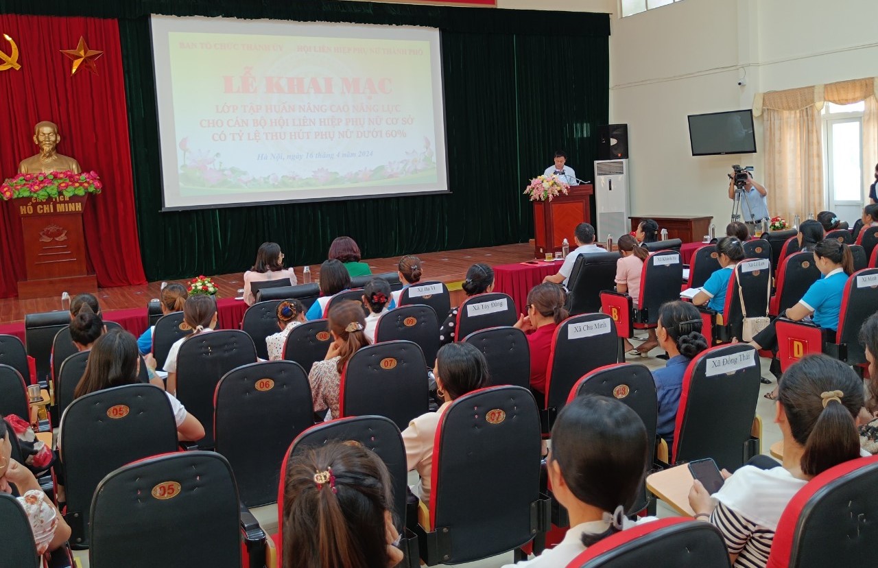 Khai mạc lớp tập huấn nâng cao năng lực cho cán bộ Hội cơ sở - ảnh 5