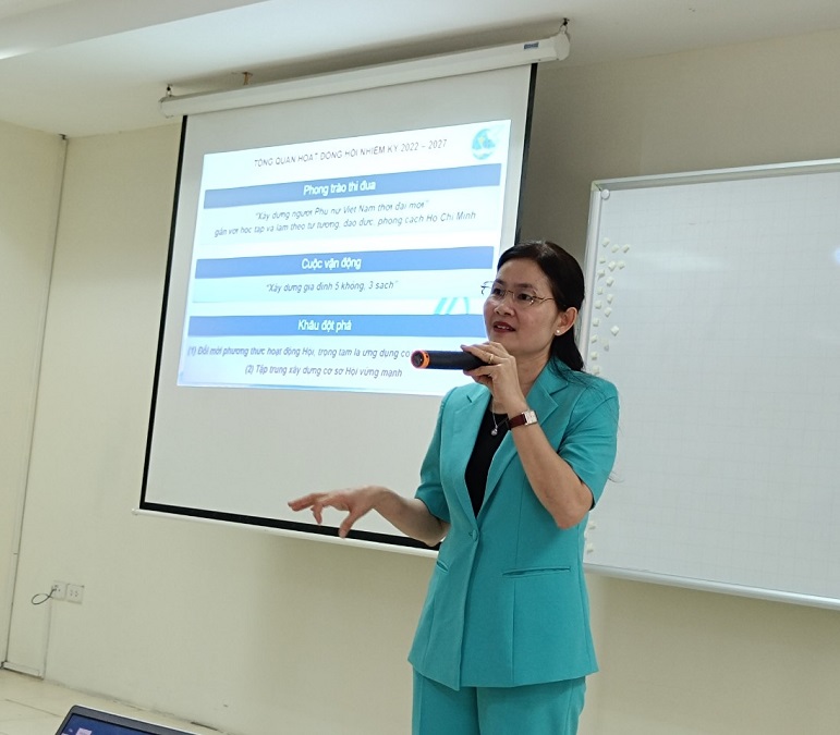 Vận dụng sáng tạo kiến thức, kỹ năng để nâng cao chất lượng, hiệu quả công tác Hội - ảnh 5