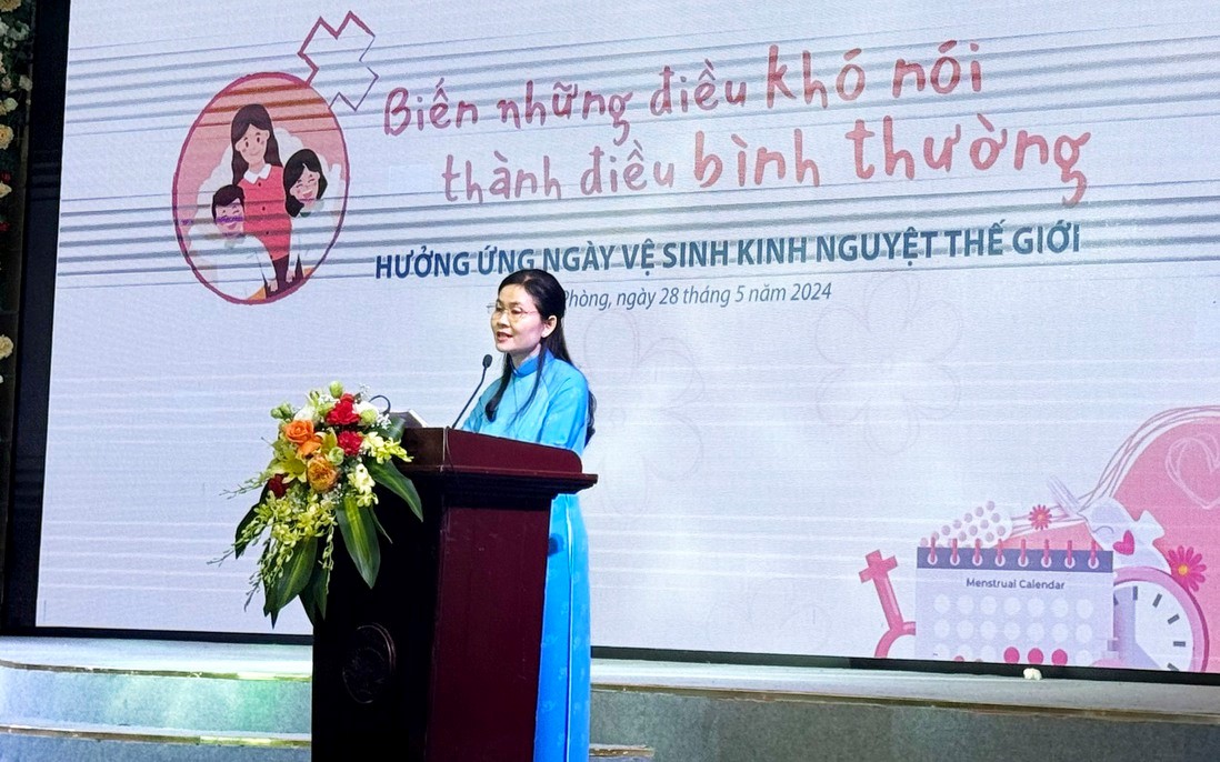 Đảm bảo sức khỏe và vệ sinh kinh nguyệt cho phụ nữ và trẻ em gái - ảnh 1