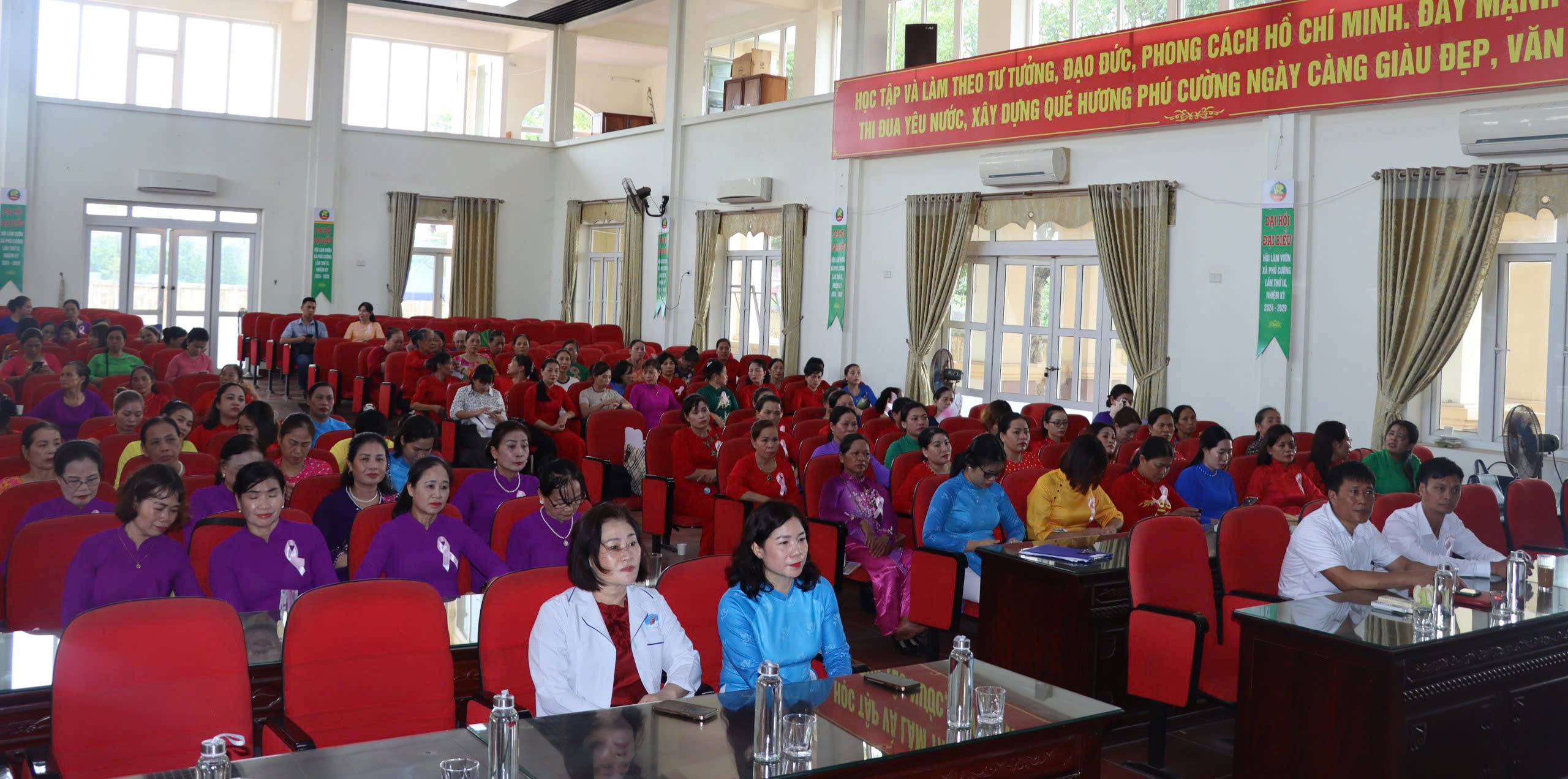 Hội LHPN Hà Nội truyền thông tư vấn tầm soát phát hiện sớm ung thư vú, ung thư cổ tử cung tại huyện Sóc Sơn - ảnh 7