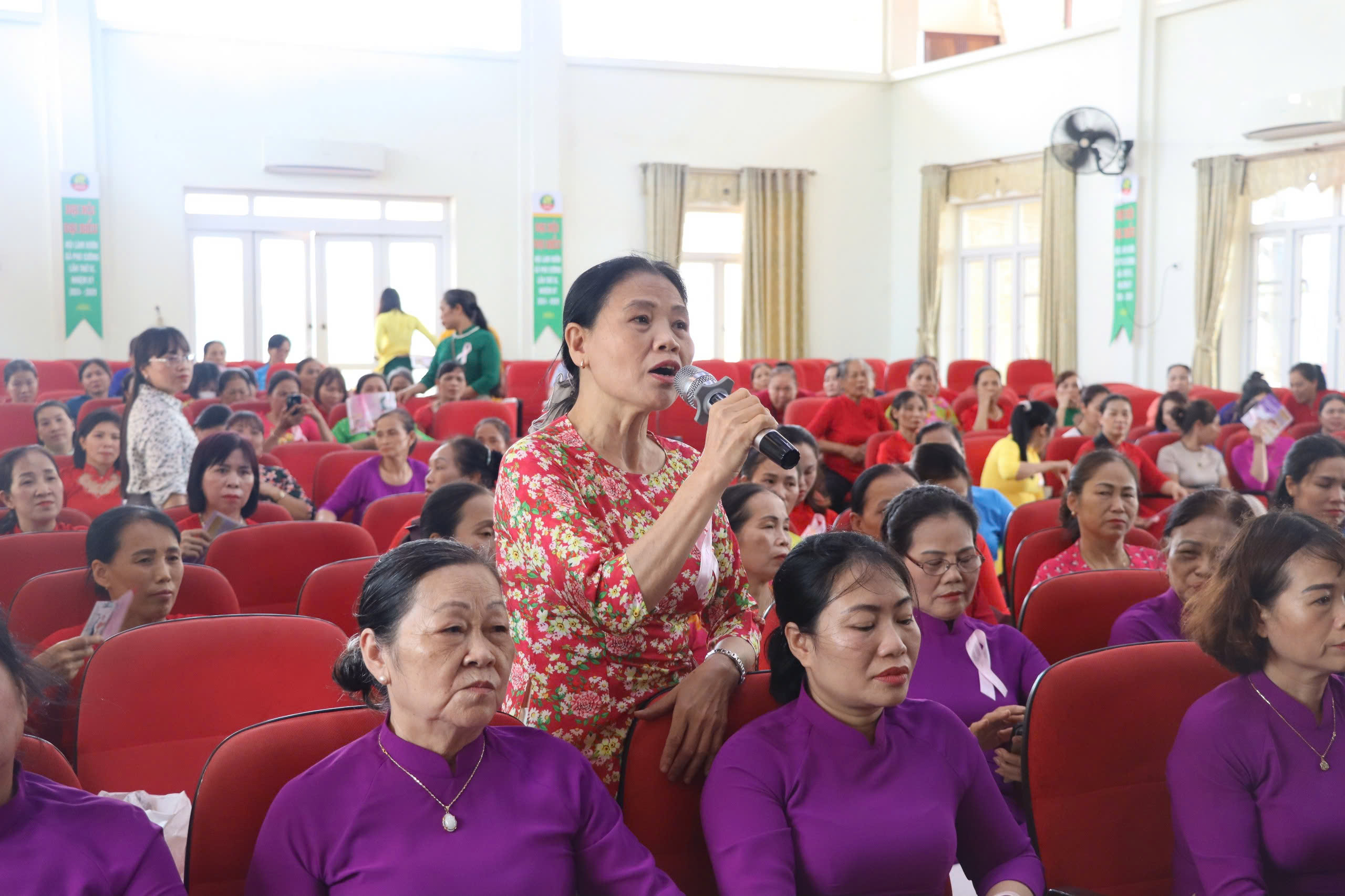 Hội LHPN Hà Nội truyền thông tư vấn tầm soát phát hiện sớm ung thư vú, ung thư cổ tử cung tại huyện Sóc Sơn - ảnh 8