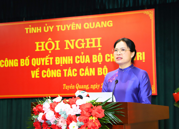 Ủy viên BCH TƯ Đảng, Chủ tịch Hội LHPN Việt Nam Hà Thị Nga giữ chức vụ Bí thư Tỉnh ủy Tuyên Quang - ảnh 3