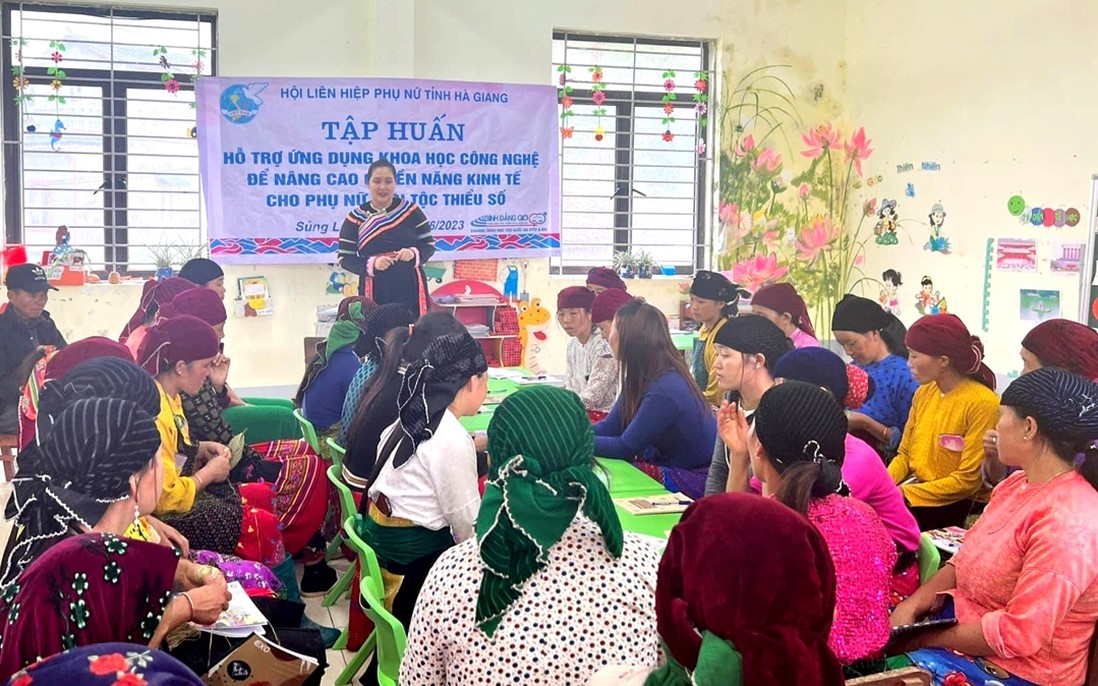 Hội LHPN tỉnh Hà Giang: Nâng cao hiệu quả thực hiện Dự án 8 tại địa phương - ảnh 2