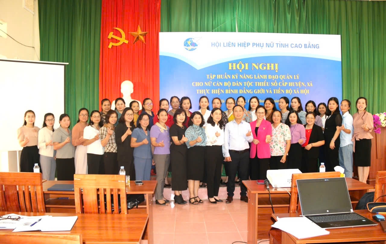 Hội LHPN tỉnh Cao Bằng: Nhiều hoạt động truyền thông thiết thực, góp phần lan tỏa các mục tiêu của Dự án 8 - ảnh 3