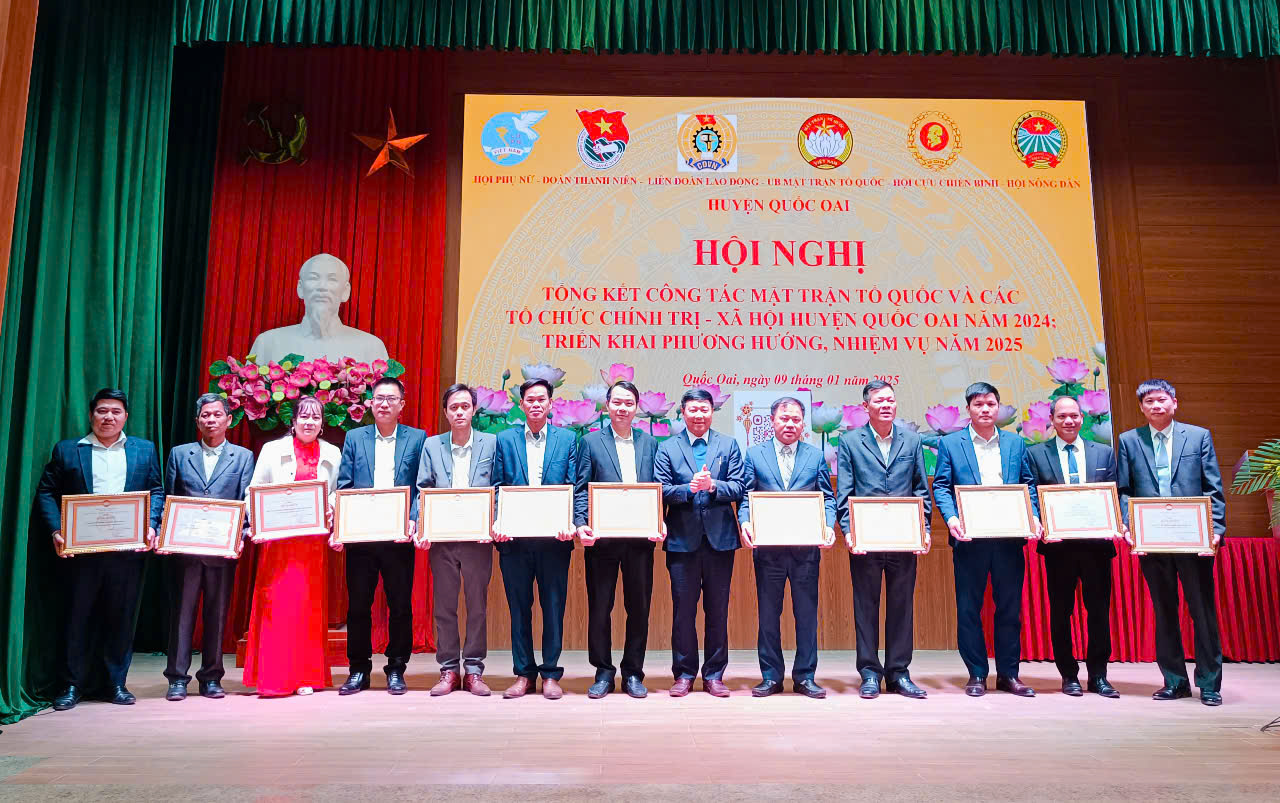 Huyện Quốc Oai: Triển khai các nhiệm vụ có trọng tâm, trọng điểm đạt nhiều kết quả tích cực - ảnh 4