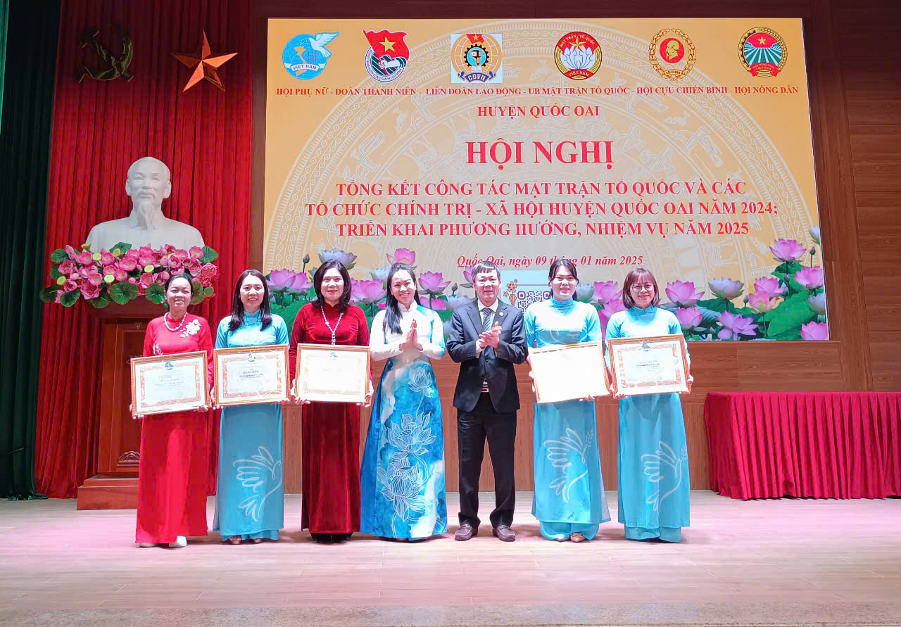 Huyện Quốc Oai: Triển khai các nhiệm vụ có trọng tâm, trọng điểm đạt nhiều kết quả tích cực - ảnh 1