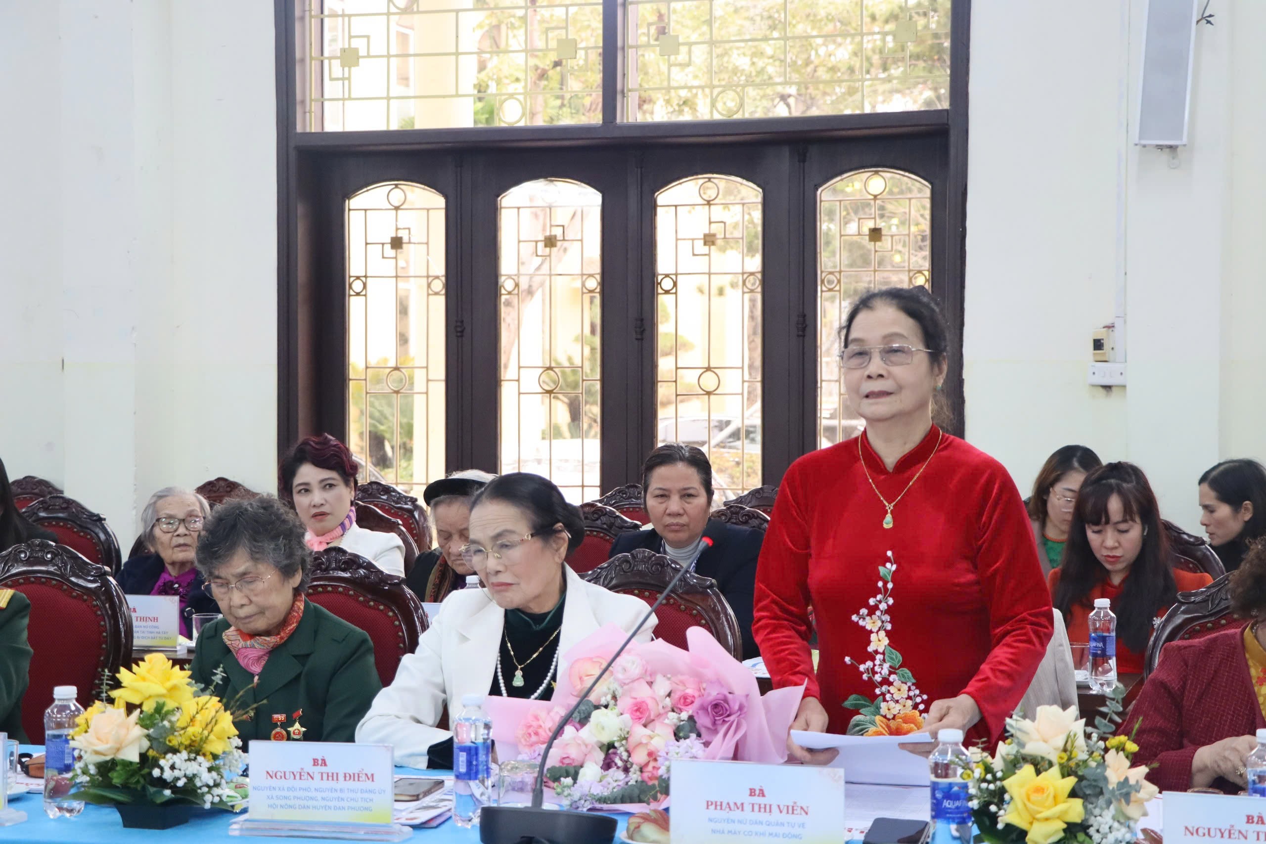 Hình ảnh đẹp của những nhân chứng lịch sử, những người trực tiếp tham gia phong trào phụ nữ “Ba đảm đang” - ảnh 10