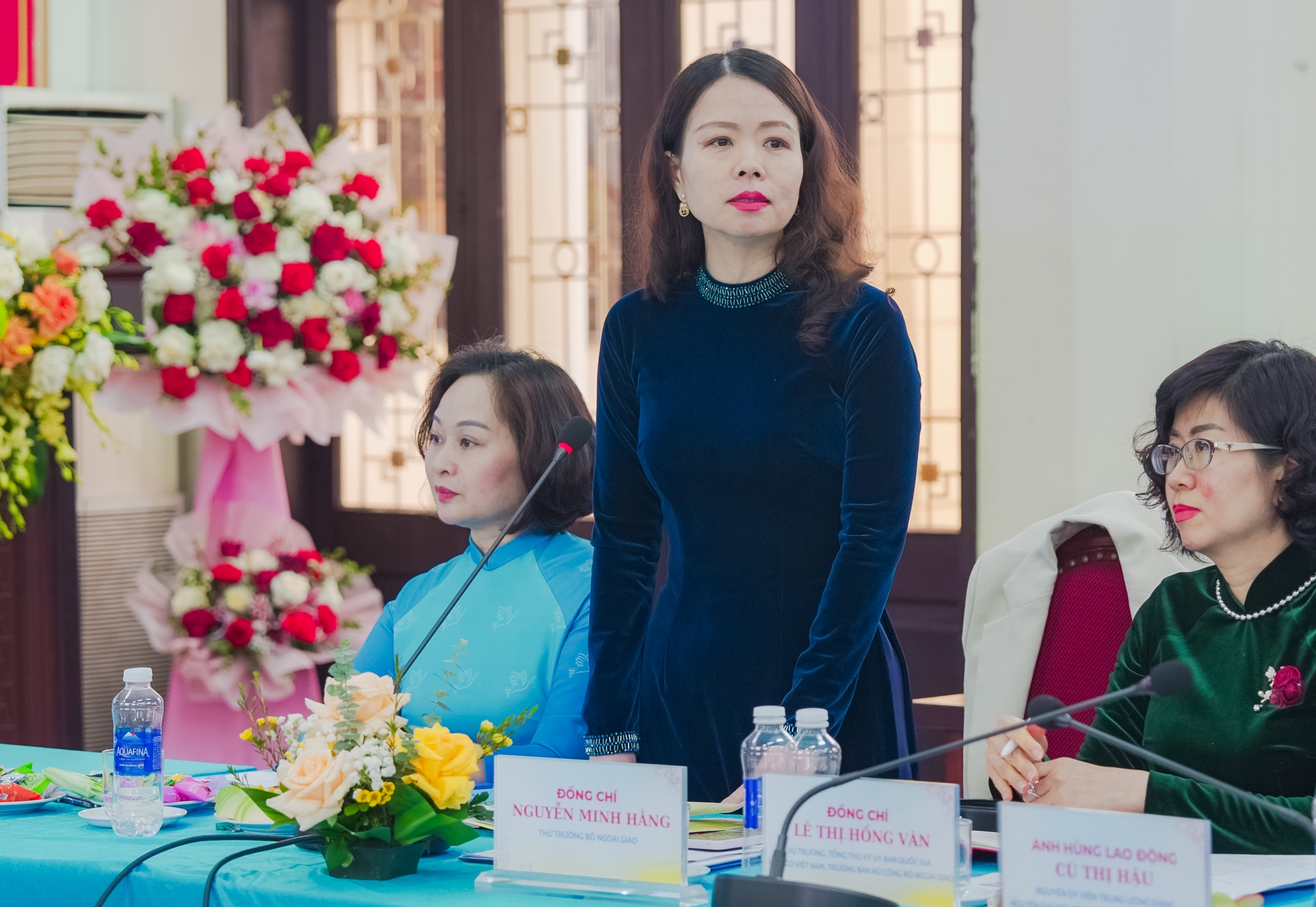 Hình ảnh đẹp của những nhân chứng lịch sử, những người trực tiếp tham gia phong trào phụ nữ “Ba đảm đang” - ảnh 7