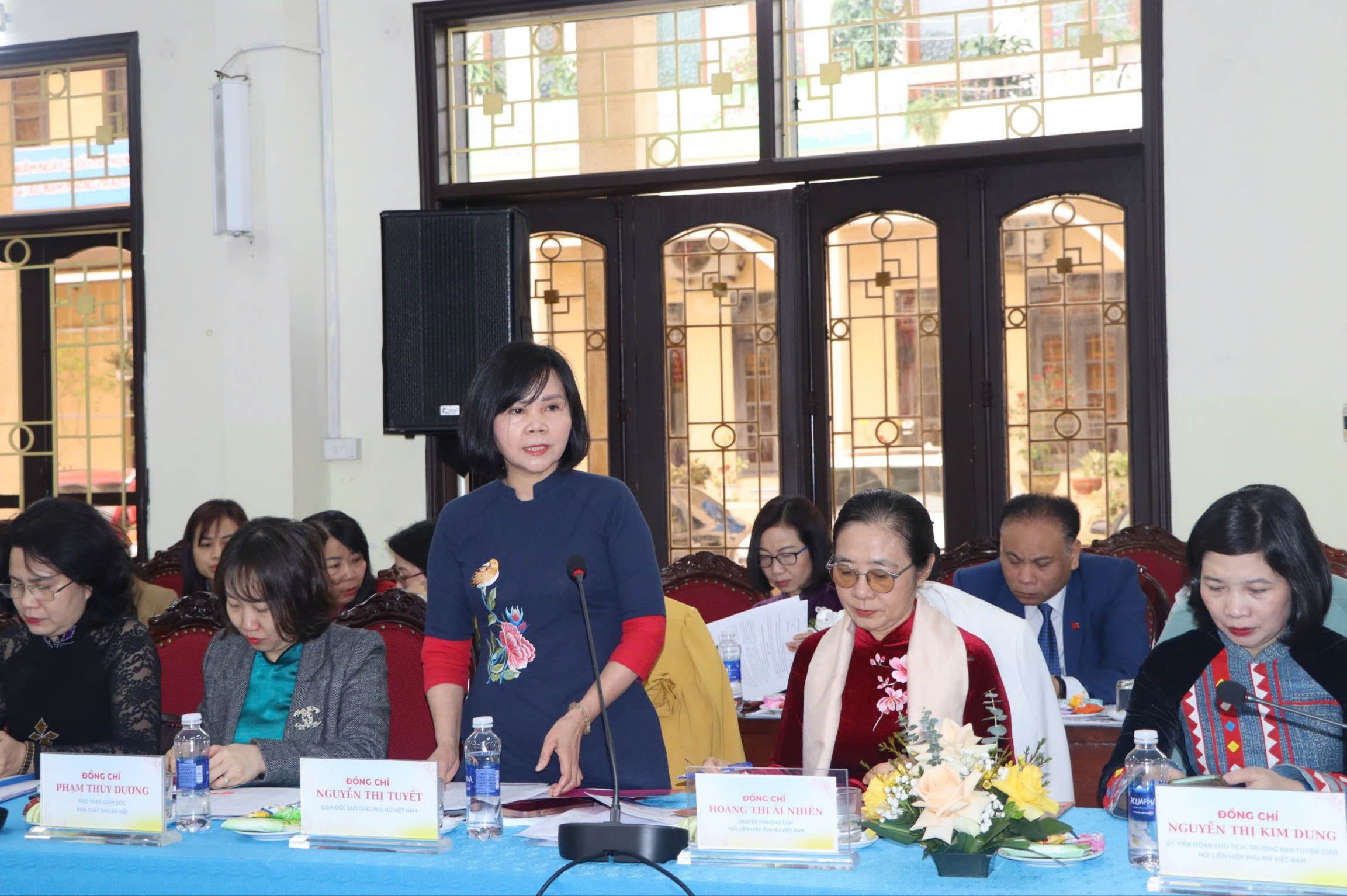 Hình ảnh đẹp của những nhân chứng lịch sử, những người trực tiếp tham gia phong trào phụ nữ “Ba đảm đang” - ảnh 9