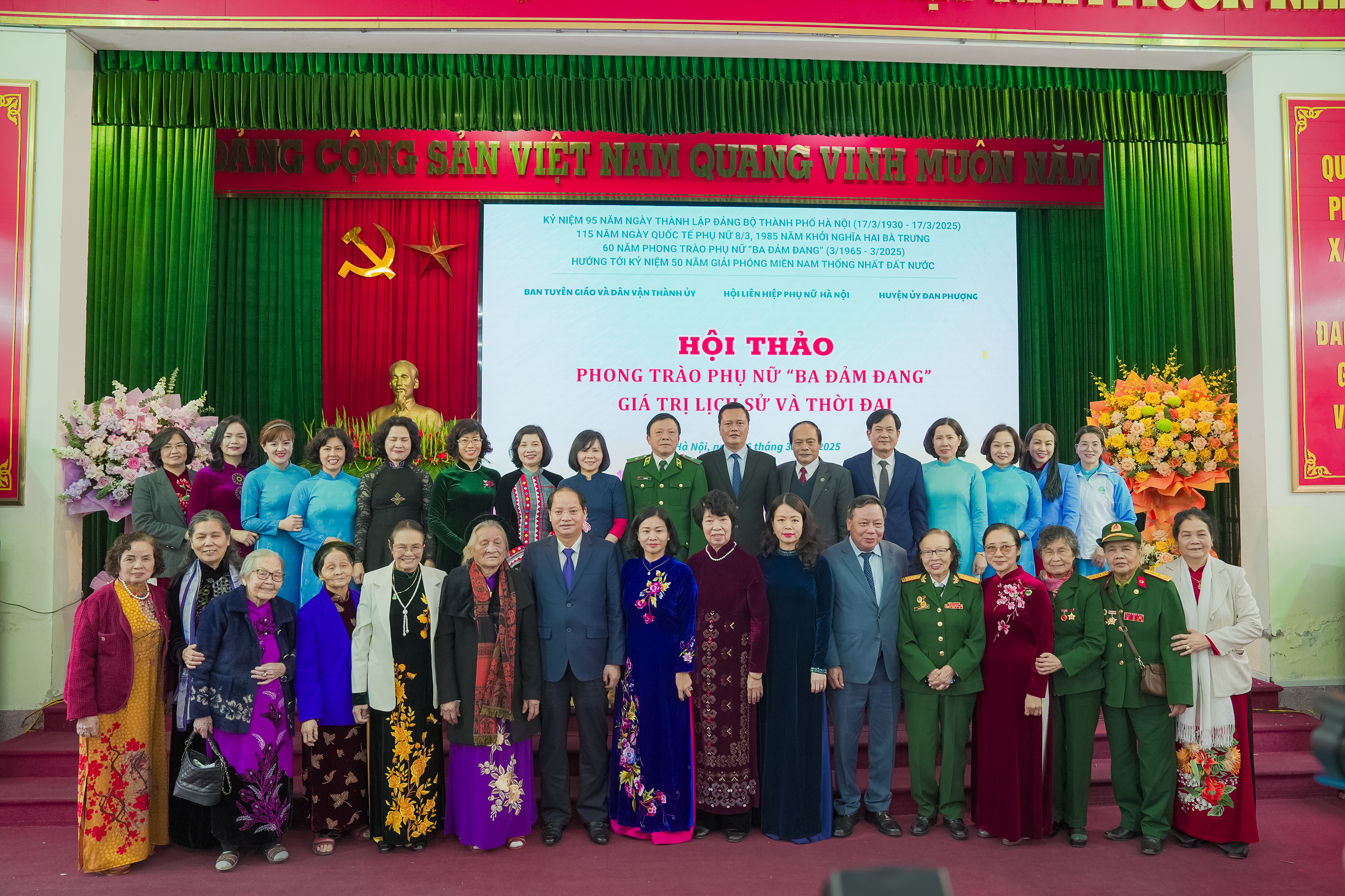 Hình ảnh đẹp của những nhân chứng lịch sử, những người trực tiếp tham gia phong trào phụ nữ “Ba đảm đang” - ảnh 14